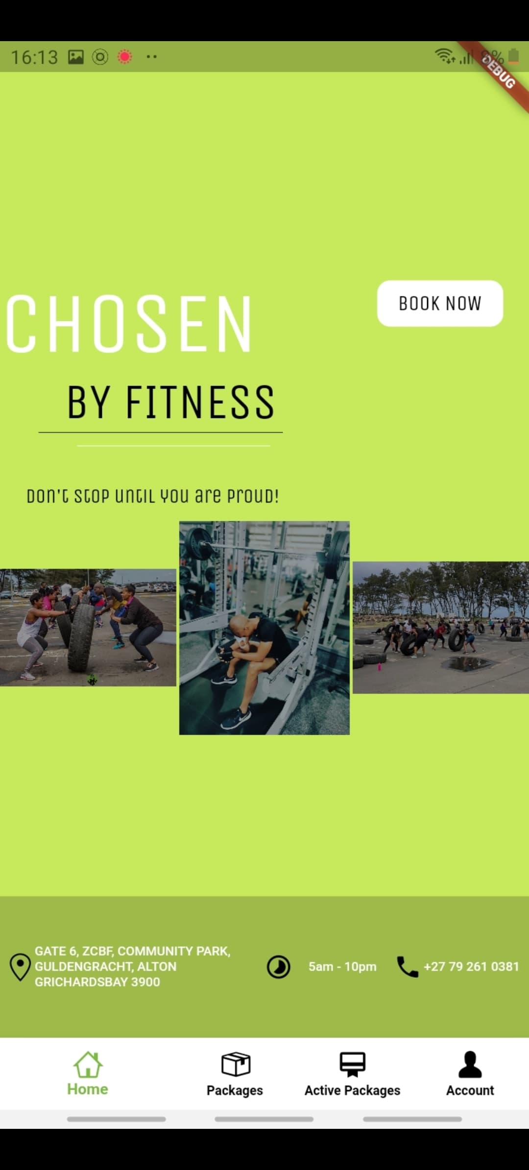 Preview of Chosen by Fitness App