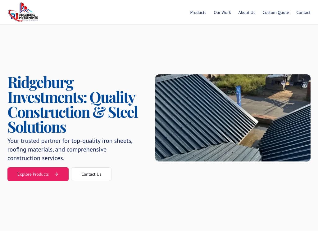 Preview of Ridgeburg Investments